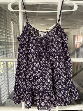 American Eagle Outfitters Y2K Swing Top Size 2 Spaghetti Straps
